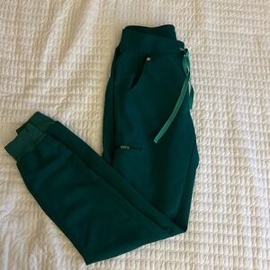 Hunter green scrub pants
